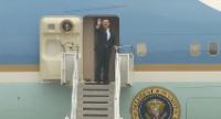Trump Boards Air Force One, Concluding China Visit